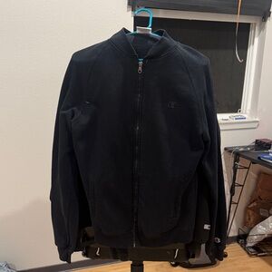 Champion Men's Black Bomber Jacket